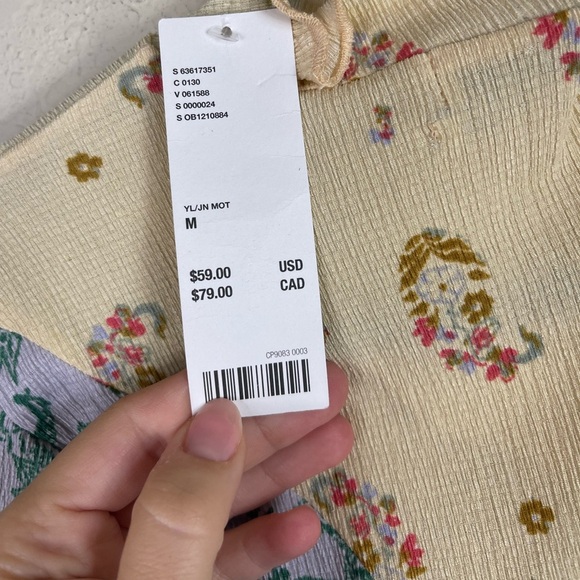 Urban Outfitters Bandana Patchwork Mini Dress Size Medium NWT - Picture 6 of 7